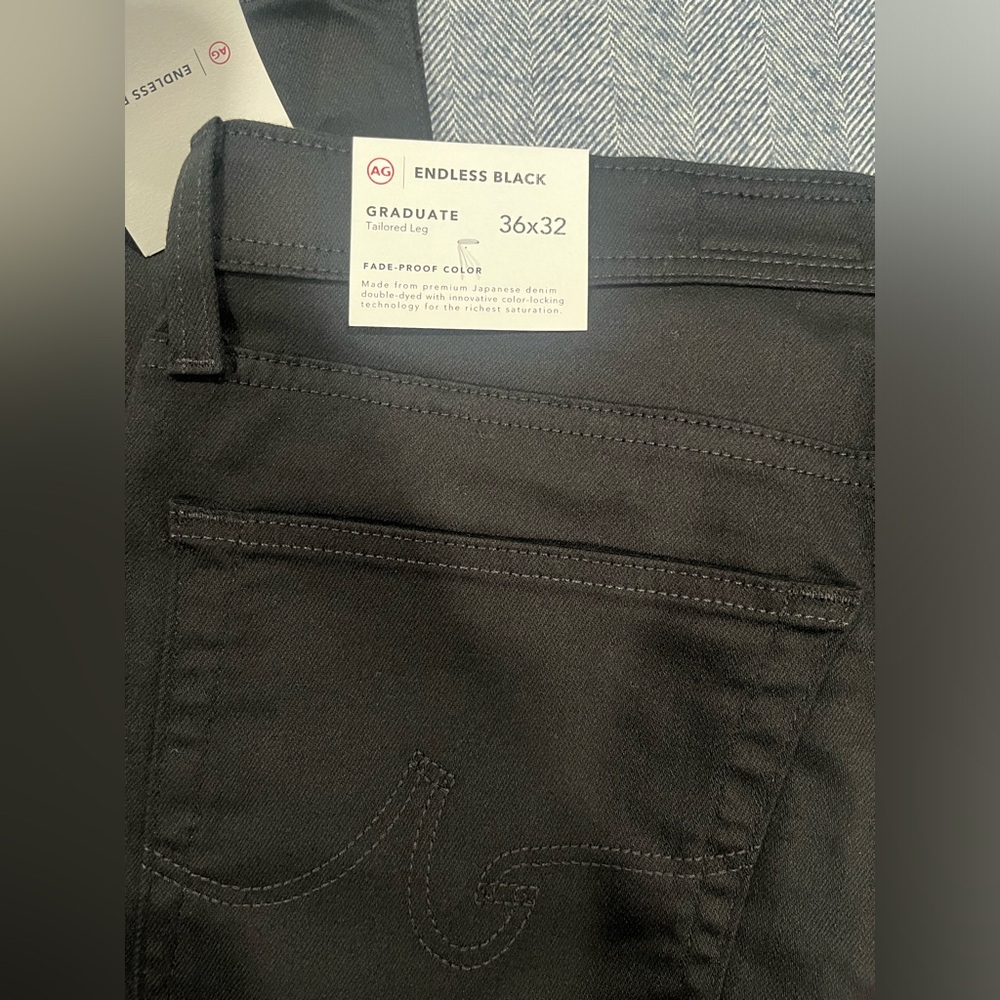 MEN AG Graduate Tailored Jeans | color Fathom | 36x32 - Picture 6 of 10